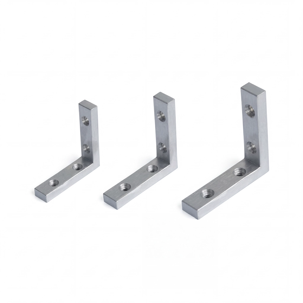 L-Shape Extruded Interior Corner Brackets
